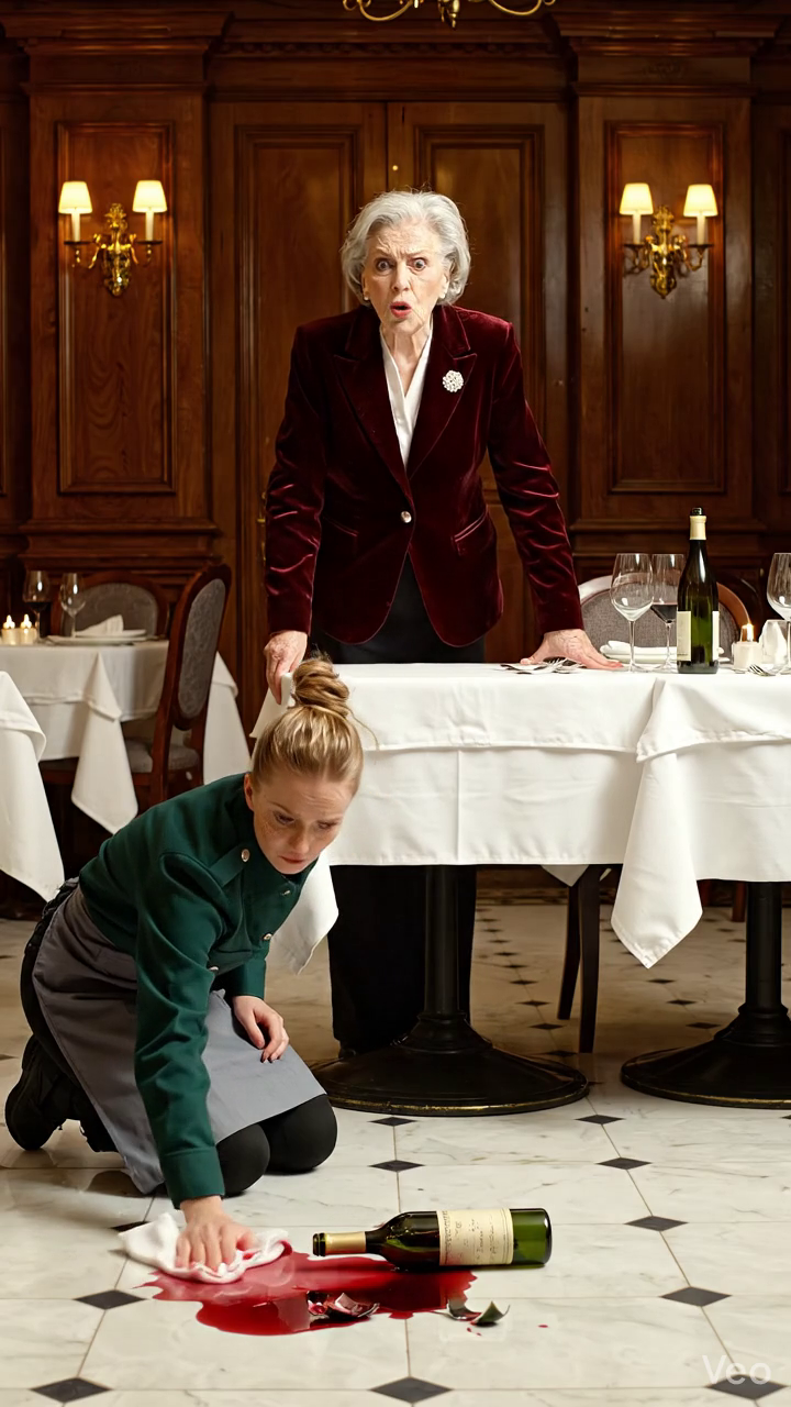 Billionaire grand-mère a gelé quand elle a vu une petite fille collier, puis un détail calme l'a apporté aux larmes et a tout changé