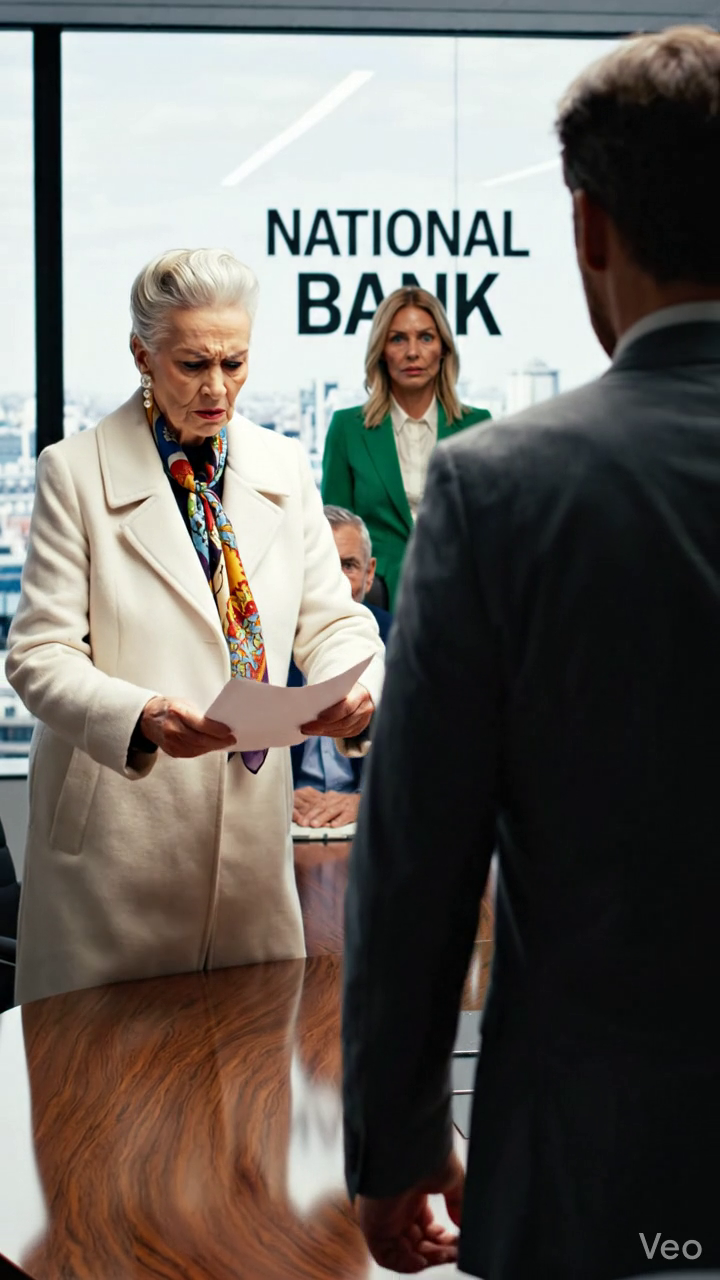 D12 Mes enfants m'ont amené à la banque pour prouver que j'étais trop oubliée pour gérer mon propre argent... mais ils ont oublié une chose que j'avais déjà vu la transaction qu'ils ont essayé de cacher. Pleins feux8