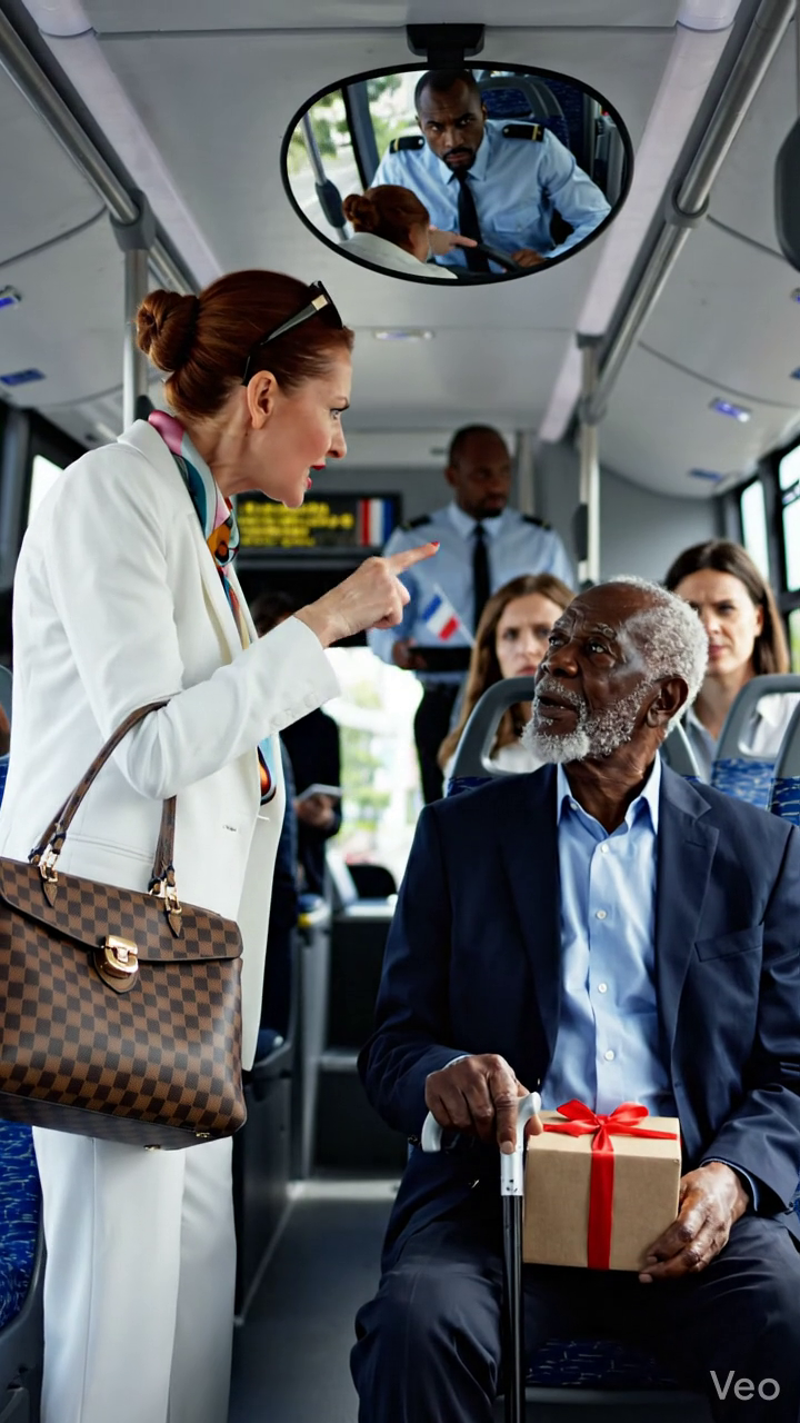 Elle a dit à mon père de déménager à l'arrière du bus. Elle n'a jamais attendu de toute la ville pour entendre sa réponse.