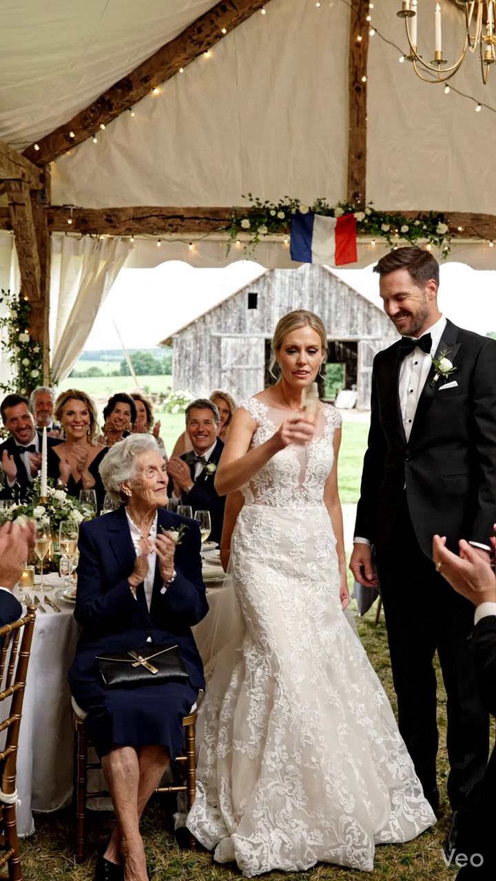 La mariée de mon fils sourit à 300 invités et annonça que le ranch de mon défunt mari serait leur « première vraie maison ». Tout le monde a applaudi. Je me suis assis dans la rangée arrière avec mon sac sur mes genoux, regardant mon fils éviter mes yeux. Quand le toast s'est terminé, je suis sorti, j'ai appelé le bureau des archives du comté, et j'ai demandé si le papier avec mes initiales copiées avait encore traversé.