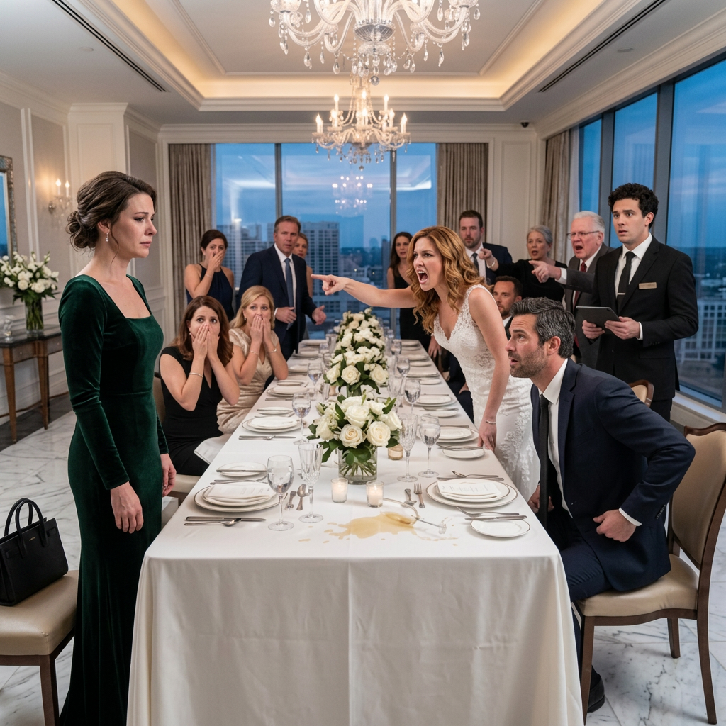 Tu ne peux pas te permettre de rester ici, ma soeur a ronflé au mariage de famille. C'est un hôtel de luxe, pas un motel. J'ai vérifié tranquillement à la salle du budget. Le directeur s'est approché de sa table. Mme Anderson, pourquoi la soeur du propriétaire est-elle dans notre plus petite chambre ? Nouveau jour