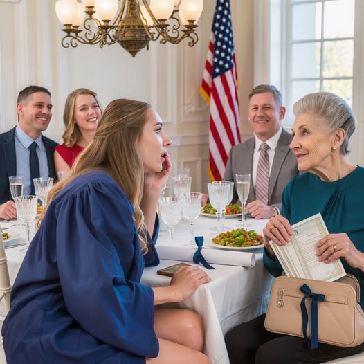 À mon dîner de fin d'études, grand-mère sourit et dit qu'elle était heureuse que les 1 500 $ qu'elle a envoyés chaque mois m'aient aidé... mais quand j'ai dit que je n'avais jamais eu un dollar, mes parents ont arrêté de respirer.