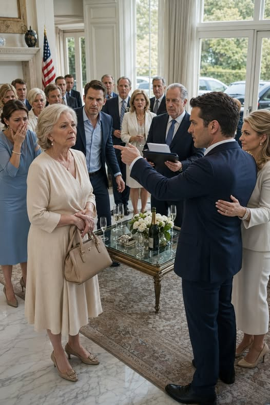 vf Mon fils sourit comme les 32 millions de dollars l'avaient déjà couronné roi de la famille, puis me regarda en face de tout le monde et dit, 