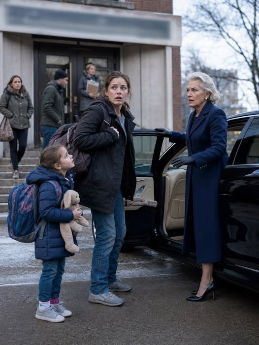 Mon enfant de 6 ans et moi étions debout à l'extérieur d'une FAMILLE, se disputant sur des chaussettes mal jumelées, quand une berline noire a roulé et ma riche grand-mère est sortie. Elle a regardé le panneau, puis m'a demandé, pourquoi ne vivez-vous pas dans votre maison sur la rue Hawthorne ? Je lui ai dit que je n'avais pas de maison. Trois jours plus tard, elle est entrée dans l'événement familial de mes parents, a branché un ordinateur portable et a exposé où ma maison était vraiment partie. Nouvelles
