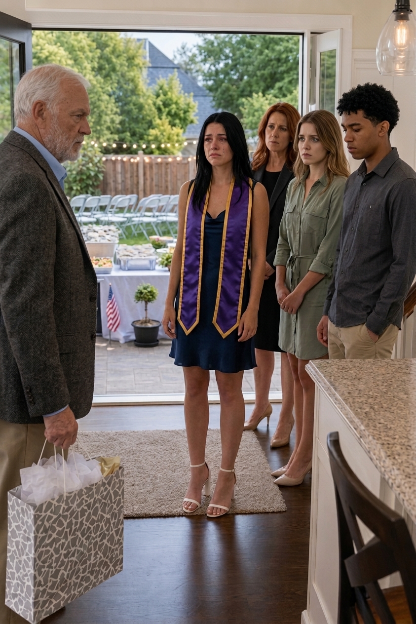vf Le voyage de mon frère a été annulé la nuit avant la remise des diplômes, alors mes parents ont annulé ma nuit pour protéger ses sentiments mais quand mon grand-père est entré, a vu les chaises vides, et a regardé mon visage, toute la maison est morte silencieuse News