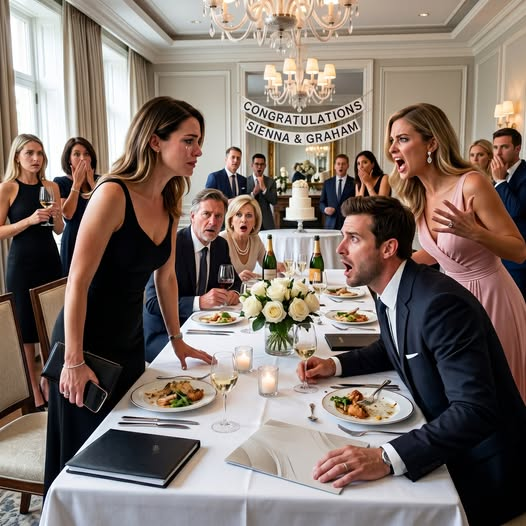 Ma famille s'est moquée de moi pour tomber derrière. Au dîner de fiançailles de ma sœur, je me suis assis silencieux. Puis son fiancé s'est penché et a murmuré, 
