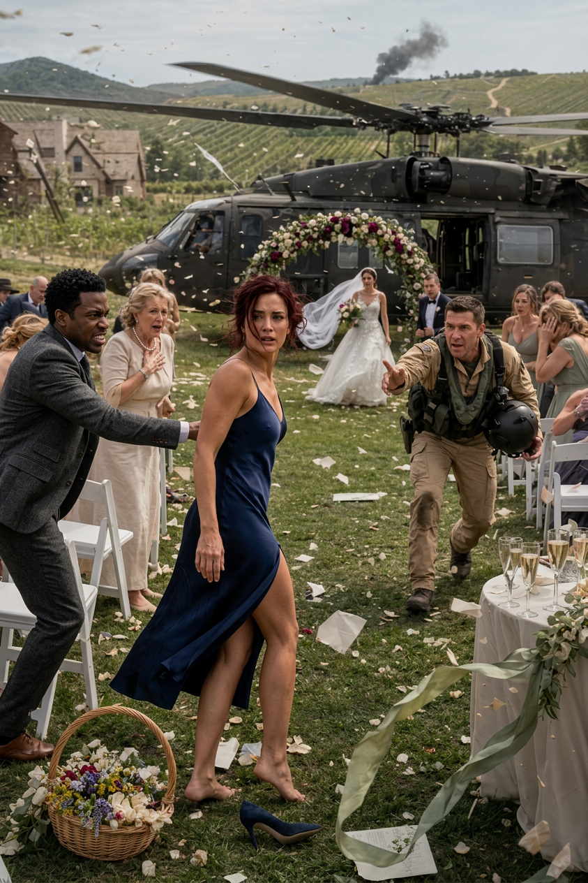 VF Mon avenir dans les lois m'a fait rouler avec la valise et m'a appelé une infirmière avec des bottes. Puis un Faucon Noir atterrit au milieu de leur mariage parfait de vignoble, des soldats se sont présentés vers moi, et tout le monde a froissé quand ils ont entendu les mots. Nouvelles