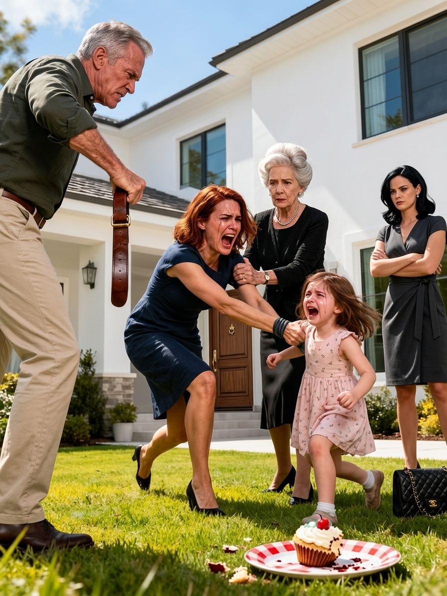 Quand j'ai essayé de protéger ma fille de 5 ans de mon père, ma sœur et ma mère m'ont forcé à partir pendant que mon père hurlait,