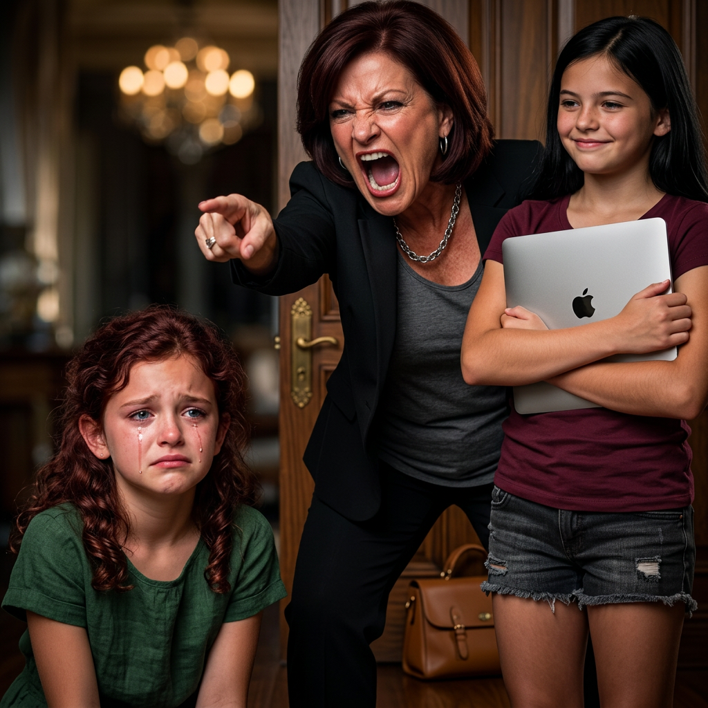 Ma belle-mère a exigé que ma fille de 9 ans lui donne $1600 MacBook à son cousin comme cadeau. Elle lui a dit que si elle refusait, elle ne devrait plus l'appeler grand-mère. Puis mon mari s'est levé et a dit ceci. Le visage de ses parents est devenu pâle... Nouvelles