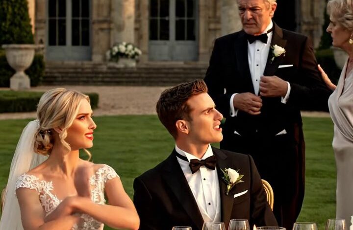 Au mariage de 2,5 millions de dollars que j'ai payé, ma belle-fille m'a dit : Trouver une autre table,' et mon propre fils a regardé loin pendant que ma femme et moi avons été poussés à une table en plastique derrière les câbles sonores, mais ils ont fait une erreur le micro à côté de nous était encore en vie, et la phrase que j'ai entendu ensuite a transformé leur mariage parfait en preuve. Pleins feux8