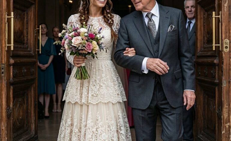 3 jours avant mon mariage, papa a appelé "Je ne vais pas te marcher dans l'allée". Ta sœur dit que ça l'énerverait. Maman a accepté de marcher seule. Ce n'est pas grave. Le jour de mon mariage, je n'ai pas marché seul.