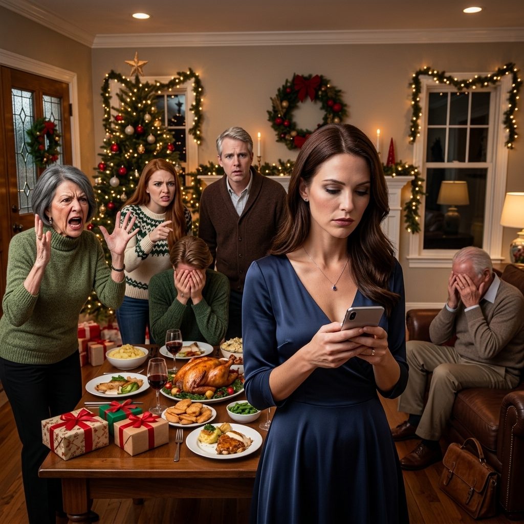 Personne n'a besoin de toi pour venir ce Noël, elle a dit, froid et décontracté. Je suis resté calme parce qu'elle ne savait pas que j'étais la raison pour laquelle Noël se passait. Nouveau jour