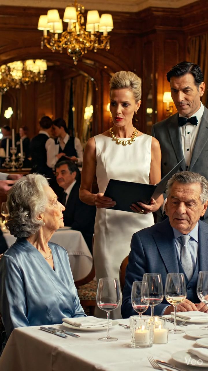 Ma belle-fille a dit au serveur: «Nous ne payons pas pour elle», et mon fils a hurlé à côté de sa mère malade comme si elle n'était qu'une autre charge sur la facture alors j'ai continué à manger, parce que la personne dans ce restaurant qui savait la vérité marchait déjà vers notre table. Pleins feux8