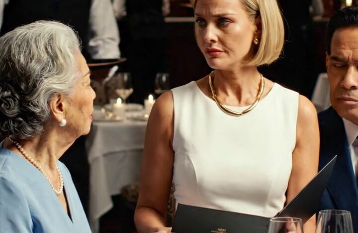 Ma belle-fille a dit au serveur: «Nous ne payons pas pour elle», et mon fils a hurlé à côté de sa mère malade comme si elle n'était qu'une autre charge sur la facture alors j'ai continué à manger, parce que la personne dans ce restaurant qui savait la vérité marchait déjà vers notre table. Pleins feux8