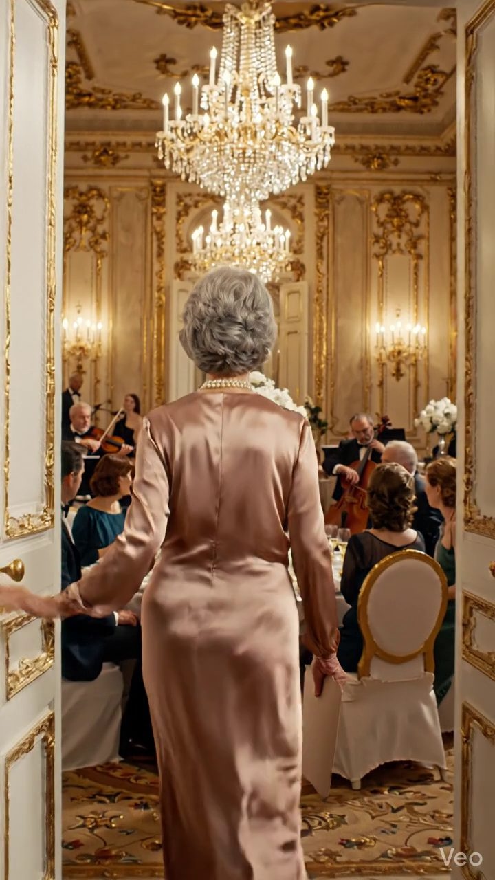 Je suis allé au mariage de ma petite-fille avec la robe que j'avais gardée pendant des mois à acheter. Mais avant même que je puisse entrer, mon fils a bloqué l'entrée et a dit,