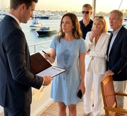 Ils ont frappé la Barista sur leur yacht. Alors son nom a changé tout ce qui s’est passé