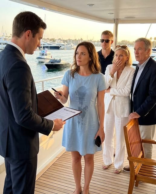 Ils ont frappé la Barista sur leur yacht. Alors son nom a changé tout ce qui s’est passé