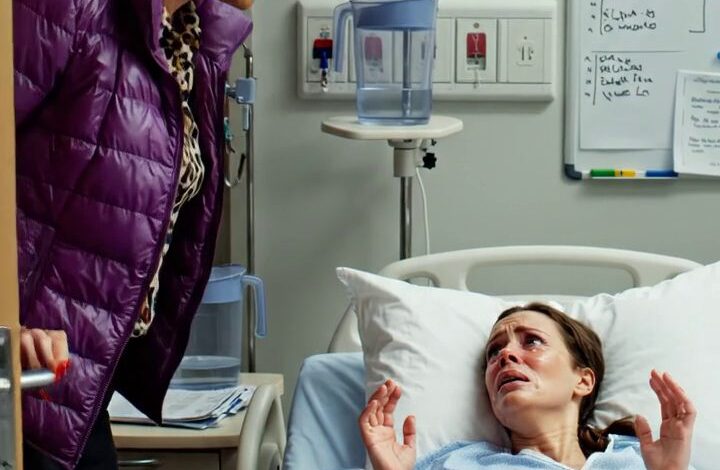 24 heures après ma naissance, ma chambre d'hôpital s'est ouverte. Les mots ont passé sur mon nouveau-né. conteur
