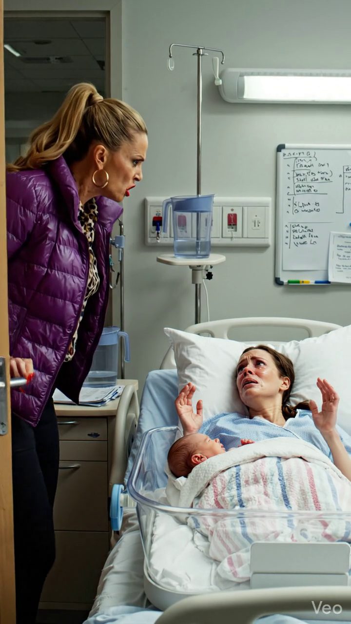 24 heures après ma naissance, ma chambre d'hôpital s'est ouverte. Les mots ont passé sur mon nouveau-né. conteur