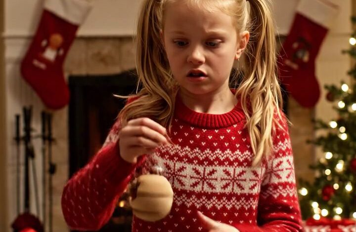 La veille de Noël, Mon frère Fille Tore Ouvrir mon cadeau et agenouillé, "Papa dit que vous n'achetez que la corbeille."...047