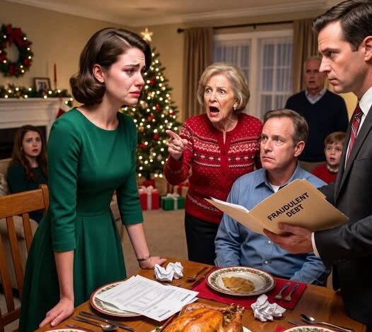 Tu ne sacrifies jamais pour cette famille, maman a pleuré à Noël. On a tout sacrifié. J'ai répondu tranquillement. Leur comptable est arrivé 427 000 $ en paiements sur 8 ans. Tout vient de votre fille. Il a ouvert le deuxième dossier $189.000 dans des cartes de crédit frauduleuses... La chambre est tombée silencieuse... Nouveau jour