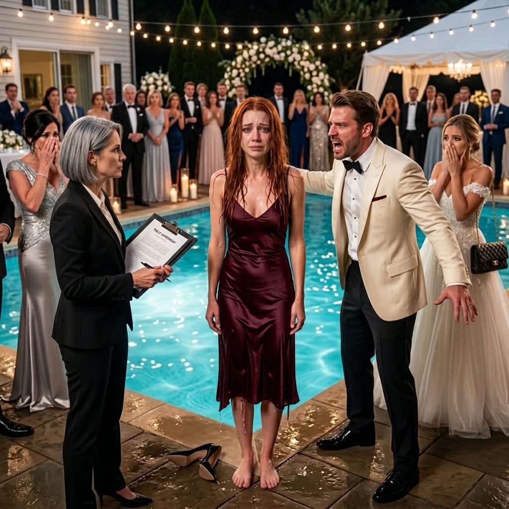 Ma famille m'a poussée dans la piscine à mon frère. Mariage de luxe parce que j'ai refusé de vendre mon portefeuille de 300 000 $ pour sa lune de miel. Rois