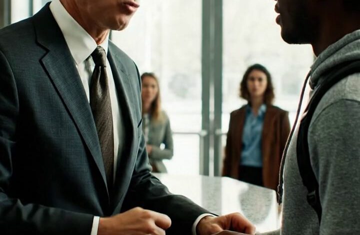 Encaisser mon compte, a dit le Noir tranquillement. Le manager s'est moqué, assez fort pour que tout le monde entende, tu es sûr de savoir quel est l'équilibre ? Mais quand l'écran est chargé, son rire est mort. Ça ne peut pas être réel. La chambre est devenue silencieuse, les visages tournés, et le garçon a seulement souri. Ils l'ont jugé en quelques secondes mais ce qu'ils ont vu ensuite laisserait toute la banque en état de choc. Histoires vraies