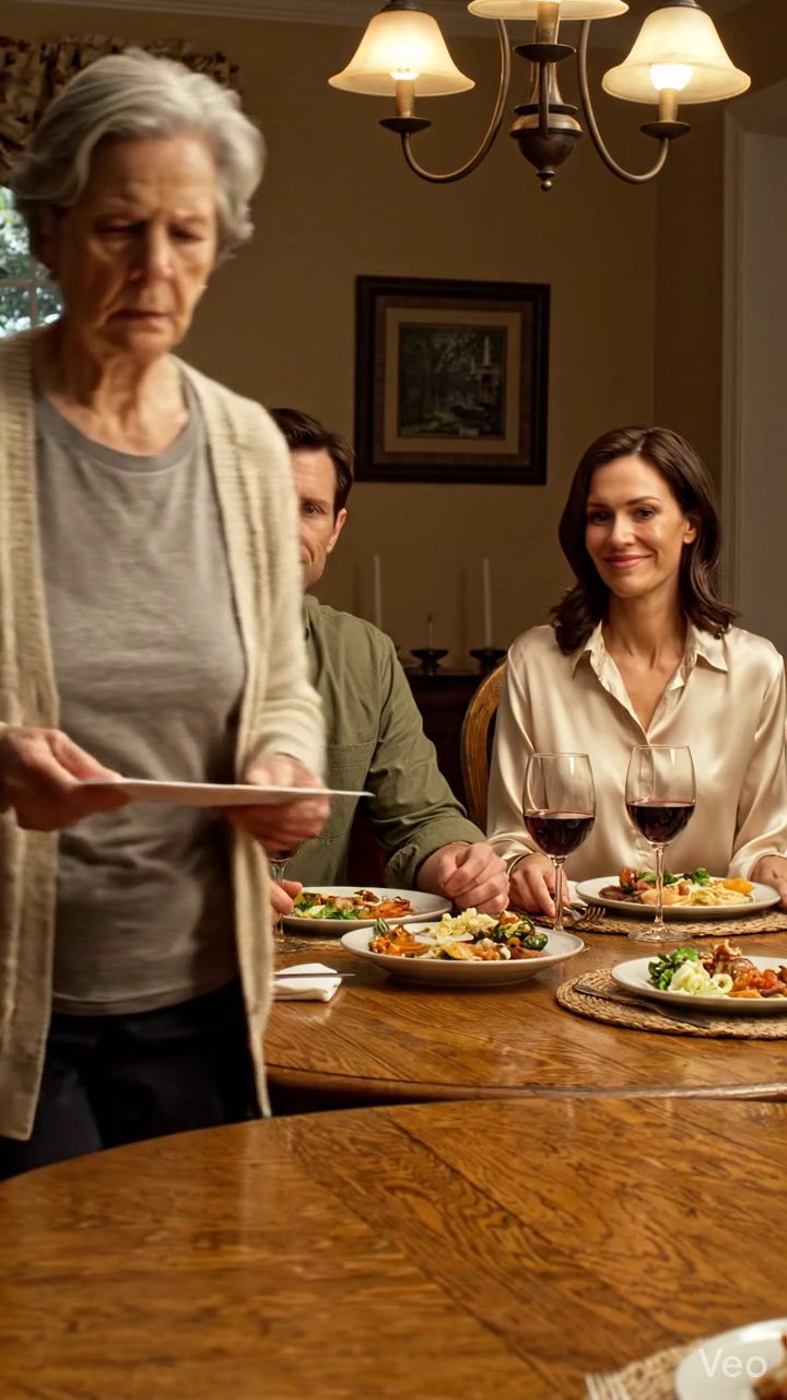 Tout en nettoyant après un dîner de famille, Adelaide, 65 ans, était à l'évier quand sa belle-fille s'est penchée et tranquillement 041