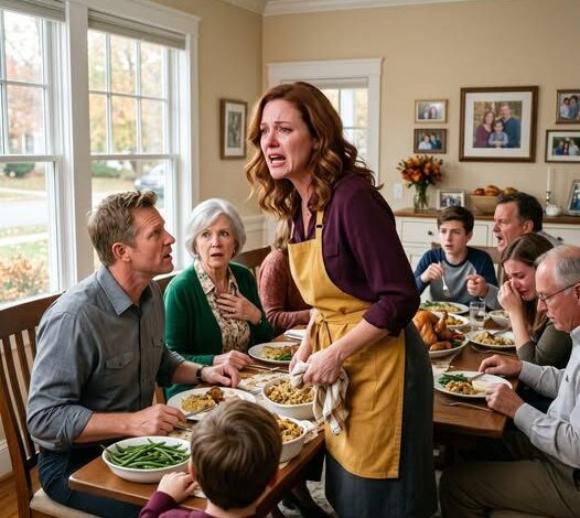 Le dîner de Thanksgiving était presque prêt pour neuf personnes quand mon mari a soudainement demandé le divorce. Je n'ai pas crié, pleuré, ni supplié. Je n'ai souri qu'à ma belle-mère en disant une phrase sur sa nouvelle fille. Puis j'ai quitté la maison, et 48 heures plus tard, il y a eu 87 appels manqués. Rois