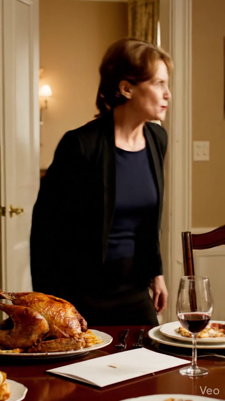 Même après des années de tension, j’ai toujours invité mes parents et mon frère à Thanksgiving à la maison que mon grand-père m’a quittée et puis, au milieu du dîner de dinde, mon père a glissé sur un papier me donnant sept jours pour partir, ma mère sourit et dit, “Luc est celui qui a besoin de cette maison,” et je n’ai pas discuté un mot… jusqu’à ce que mon voisin d’à côté, qui est aussi mon meilleur ami, entre avec une enveloppe scellée pour mon père News