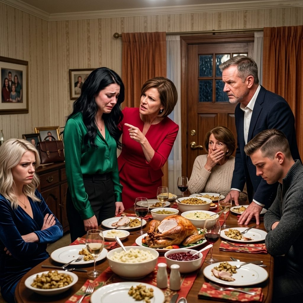 À Thanksgiving, mes parents m'ont attaqué devant tout le monde pour avoir refusé de payer ma sœur.