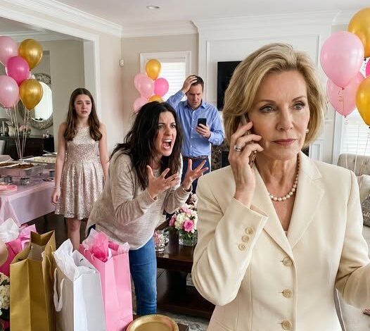 Ma petite-fille voulait une fête de rêve, et j'ai payé pour tout. Puis sa mère, propriétaire d'un salon de boutique, m'a dit que les personnes âgées ruineraient les photos. Je ne me suis pas disputé. Je viens de rappeler aux vendeurs qui avaient signé les chèques. Nouveau jour