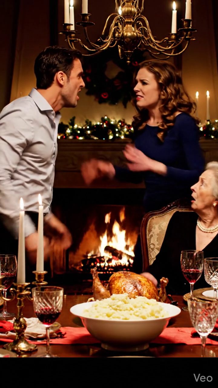 Noël était censé se sentir chaud jusqu'à ce que mon garçon de maman s'engueule, Maman ne veut pas manger avec toi. J'étais dans la cuisine depuis l'aube, les mains crues, tablier taché. Sa mère m'a regardée de haut en bas et s'est éternué, tu as l'air sale. Je ne peux pas profiter de mon repas si je dois regarder votre visage. J'ai changé. Je me suis encore assis. Alors, un coup dur. Ma tête a claqué, et le sang a glissé dans mon temple. Ils n'ont même pas fléchi. Alors j'ai souri, levé mon téléphone et chuchoté, Police ? J'aimerais signaler un crime d'intrusion illégale et d'agression. Parce que le plus gros choc ? La maison qu'ils pensent qu'elle a sauvé ? C'était le mien. Et ce soir... ils vont apprendre qui en est le propriétaire. Histoires vraies