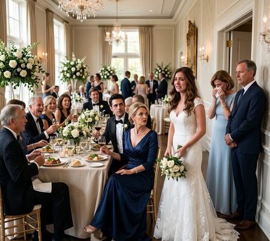 Tout semblait parfait le jour de mon mariage jusqu'à ce que je voie mes parents debout seuls tandis que ma famille mari's occupait les 9 sièges à la table principale. Puis sa mère chuchota, ils ont l'air pauvres, et il accepta. Ce que j'ai annoncé quelques instants plus tard a changé tout le mariage et l'a ruiné sur place. Rois