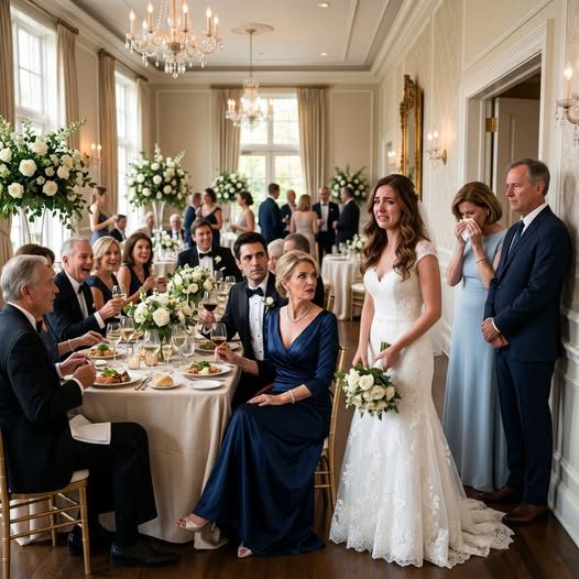 Tout semblait parfait le jour de mon mariage jusqu'à ce que je voie mes parents debout seuls tandis que ma famille mari's occupait les 9 sièges à la table principale. Puis sa mère chuchota, ils ont l'air pauvres, et il accepta. Ce que j'ai annoncé quelques instants plus tard a changé tout le mariage et l'a ruiné sur place. Rois