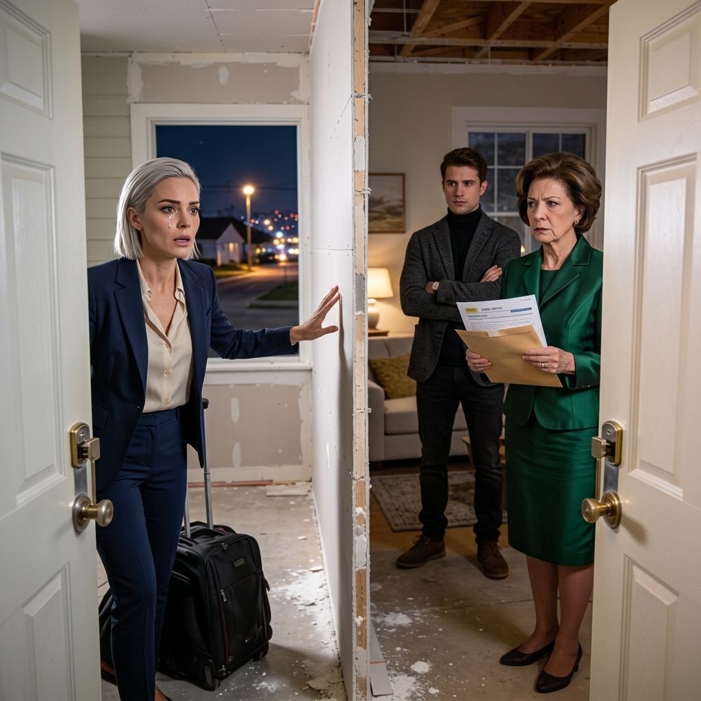 Pendant mon voyage de travail, ma belle-mère a changé notre maison en deux parties. Elle m'a demandé de payer 100 000 $ pour les changements. J'ai dit : Mais je ne suis pas marié. Elle a répondu, 'Huh?' La vérité surprenante est sortie, et son visage est devenu pâle. Rois