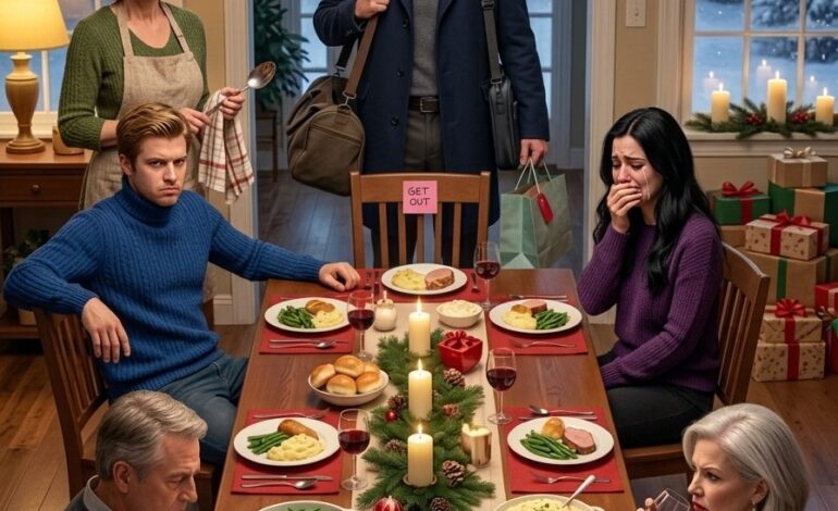 J'ai quitté le travail tôt, j'ai sauté le dîner bonus, et pris un vol de 540 $ pour la veille de Noël. Ma chaise avait une note collante, "Réservée pour Brian"s fiancée. Elle est nouvelle ici, dit ma mère. Nous nous sommes dit que vous seriez bien debout. J'ai dit bien sûr, puis pris mon sac et est parti. Trente et une minutes plus tard, ma sœur a envoyé un texto tellement sensible. C'était pas grave. J'ai ouvert mon application, interrompu le soutien familial. Mais ce que mon père a dit à 21h04 a tout changé... Nouvelles