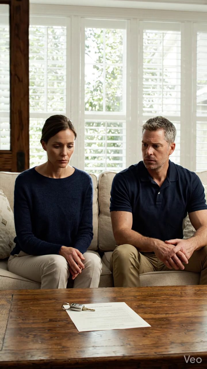 Mon mari a essayé de prendre le VUS Mes parents m'ont donné pendant notre divorce, puis ma tante est entrée avec deux dossiers qui ont tout changé
