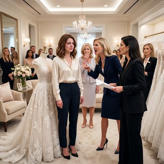 Ma sœur m’a frappé pour toucher des robes de mariage chères puis a découvert qu’elle était debout dans mon magasin Royals