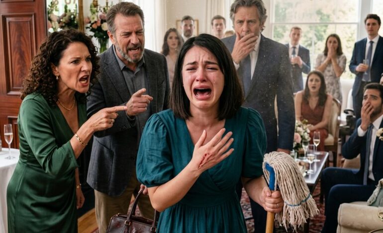 Tout le monde a ri quand maman m'a présenté comme la fille qui a nettoyé les sols pour gagner sa vie, et papa a empiré avec une blague cruelle. Mais le père du marié est soudainement devenu silencieux quand il a remarqué la cicatrice sur ma paume gauche. Puis il s'est levé et m'a demandé de sortir. Rois