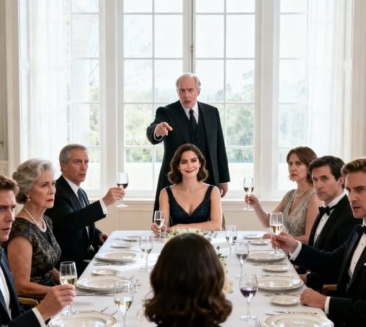 Ma mère m'a dit de rester tranquille au dîner de fiançailles de mon frère... Alors le juge m'a reconnu Nouvelles