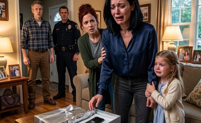 Mes parents ont envoyé ma fille en train de secouer la maison avec une boîte emballée que je l'ai ouverte et appelé la police immédiatement Royals