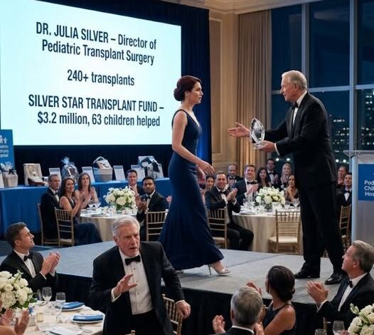 Lors d'un gala hospitalier pour enfants, le père de Julia Silver la congédie publiquement en tant qu'infirmière à une promenade en clinique, en plaisantant que son travail n'est que des clichés de flu et des autocollants. Mais quelques minutes plus tard, la présidente de la fondation appelle le Dr Silver à la scène et révèle la vérité Julia est la directrice de la transplantation pédiatrique, un chirurgien respecté à l'échelle nationale qui a effectué