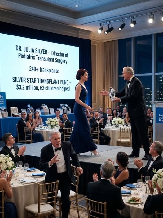 Lors d’un gala hospitalier pour enfants, le père de Julia Silver la congédie publiquement en tant qu’infirmière à une promenade en clinique, en plaisantant que son travail n’est que des clichés de flu et des autocollants. Mais quelques minutes plus tard, la présidente de la fondation appelle le Dr Silver à la scène et révèle la vérité Julia est la directrice de la transplantation pédiatrique, un chirurgien respecté à l’échelle nationale qui a effectué