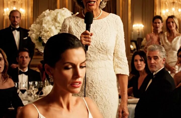 Ma mère a attrapé le micro au mariage de ma sœur " Prions tous pour ma fille, 40 et encore aucun homme ne la veut." 200 invités ont ri. Je me suis levé, j'ai souri et j'ai dit "maman, il est déjà là". Maman a laissé tomber le micro quand elle a vu qui est entré... Nouvelles
