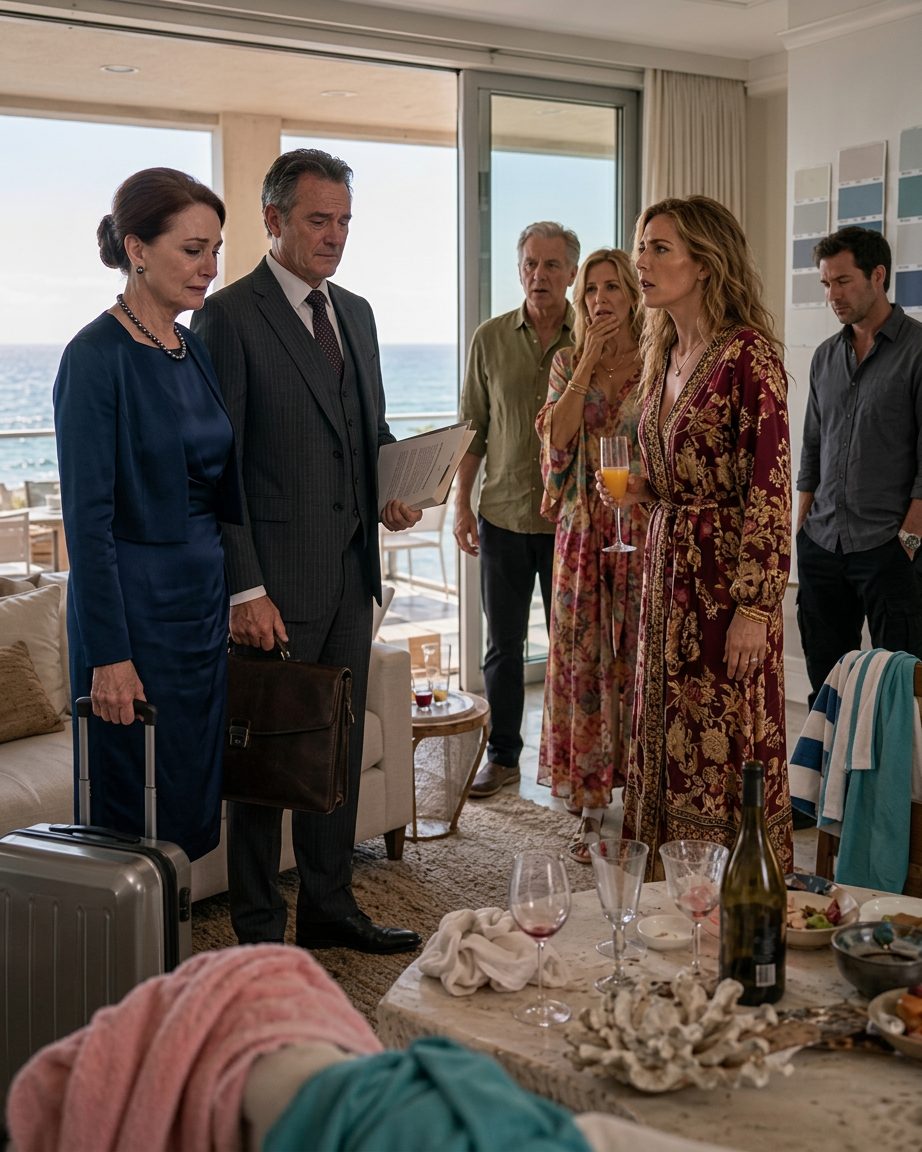 Nous savons que ce condo de plage est à vous, mais vous devez aller à l'hôtel, de ma belle-fille m'a dit pendant que j'étais déjà en vacances dans la maison que j'avais travaillé trente ans pour acheter. J'ai dit, 