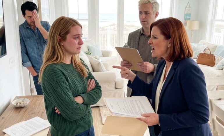 Le matin, j'ai signé mon certificat de mariage, j'ai déjà possédé un duplex en bord de mer et deux chalets de location d'une valeur d'un demi million de dollars. Mon mari n'en avait aucune idée et, onze jours plus tard, sa sœur est arrivée avec un notaire et un dossier rempli de documents de transfert. Je l'ai regardée dans les yeux et j'ai dit non. Deux nouveaux jours