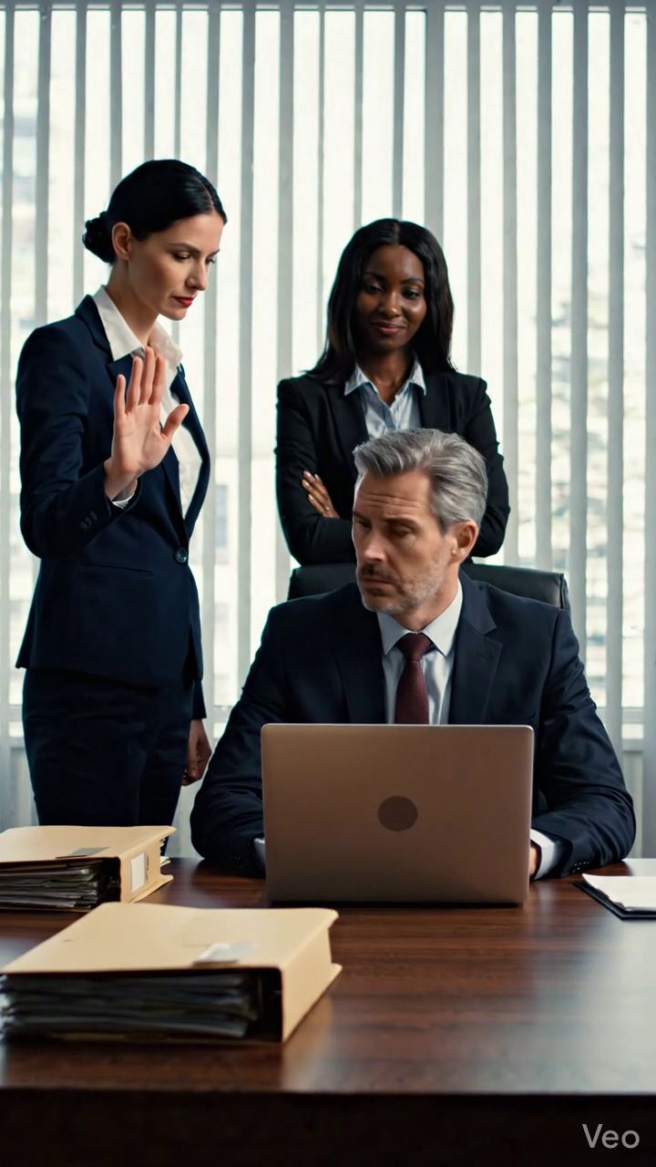 Le PDG de la femme est entré dans mon bureau et a dit à mon patron, l'incendie aujourd'hui, l'a parce que je n'ai pas debout assez vite à un gala de charité. Elle pensait que j'étais juste un autre employé qu'elle pouvait pousser. Mais avant que mon patron n'ait fini de dire,
