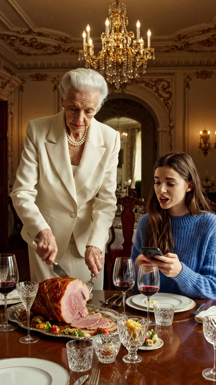 Ma petite-fille m’a appelé un fardeau inutile. Au dîner de Pâques, donc j’ai déchiré son chèque de frais de scolarité et je suis sorti avant que ma famille ne réalise ce qu’elle avait perdu.