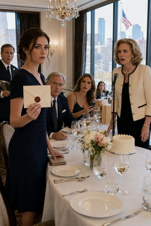 cnu À mon dîner du 30e anniversaire, ma mère a annoncé, 